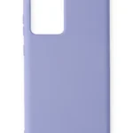 Uray store Samsung Galaxy Note 20 Ultra Kılıf Nano içi Kadife Silikon - Lila