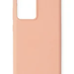 Uray store Samsung Galaxy Note 20 Ultra Kılıf Nano içi Kadife Silikon - Pudra