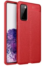 Uray store Samsung Galaxy S20 FE Kılıf Auto Focus Kapak - Kırmızı