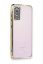 Uray store Samsung Galaxy S20 FE Kılıf Razer Lensli Silikon - Gold