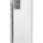Uray store Samsung Galaxy S20 FE Kılıf Razer Lensli Silikon - Gümüş