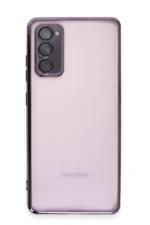Uray store Samsung Galaxy S20 FE Kılıf Razer Lensli Silikon - Mor - Görsel 2