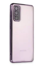 Uray store Samsung Galaxy S20 FE Kılıf Razer Lensli Silikon - Mor
