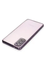 Uray store Samsung Galaxy S20 FE Kılıf Razer Lensli Silikon - Mor - Görsel 3
