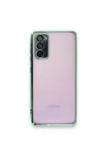 Uray store Samsung Galaxy S20 FE Kılıf Razer Lensli Silikon - Yeşil - Görsel 2