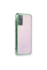 Uray store Samsung Galaxy S20 FE Kılıf Razer Lensli Silikon - Yeşil