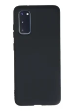 Uray store Samsung Galaxy S20 Kılıf Nano içi Kadife Silikon - Lacivert