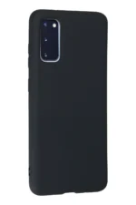 Uray store Samsung Galaxy S20 Kılıf Nano içi Kadife Silikon - Lacivert - Görsel 3