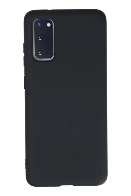 Uray store Samsung Galaxy S20 Kılıf Nano içi Kadife Silikon - Lacivert