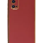 Uray store Samsung Galaxy S20 Kılıf Volet Silikon - Kırmızı