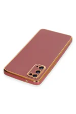 Uray store Samsung Galaxy S20 Kılıf Volet Silikon - Kırmızı - Görsel 3