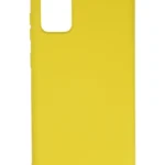 Uray store Samsung Galaxy S20 Plus Kılıf Nano içi Kadife Silikon - Sarı