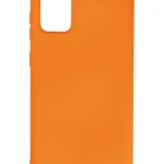 Uray store Samsung Galaxy S20 Plus Kılıf Nano içi Kadife Silikon - Turuncu