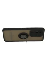Uray store Samsung Galaxy S20 Ultra Kılıf Montreal Yüzüklü Silikon Kapak - Siyah - Görsel 3