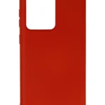 Uray store Samsung Galaxy S20 Ultra Kılıf Nano içi Kadife Silikon - Kırmızı