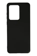 Uray store Samsung Galaxy S20 Ultra Kılıf Nano içi Kadife Silikon - Siyah