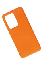 Uray store Samsung Galaxy S20 Ultra Kılıf Nano içi Kadife Silikon - Turuncu - Görsel 2