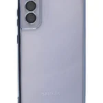 Uray store Samsung Galaxy S21 FE Kılıf Razer Lensli Silikon - Açık Mavi