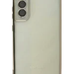 Uray store Samsung Galaxy S21 FE Kılıf Razer Lensli Silikon - Gold