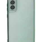 Uray store Samsung Galaxy S21 FE Kılıf Razer Lensli Silikon - Yeşil