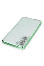 Uray store Samsung Galaxy S21 FE Kılıf Razer Lensli Silikon - Yeşil - Görsel 3
