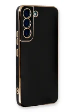 Uray store Samsung Galaxy S21 FE Kılıf Volet Silikon - Siyah