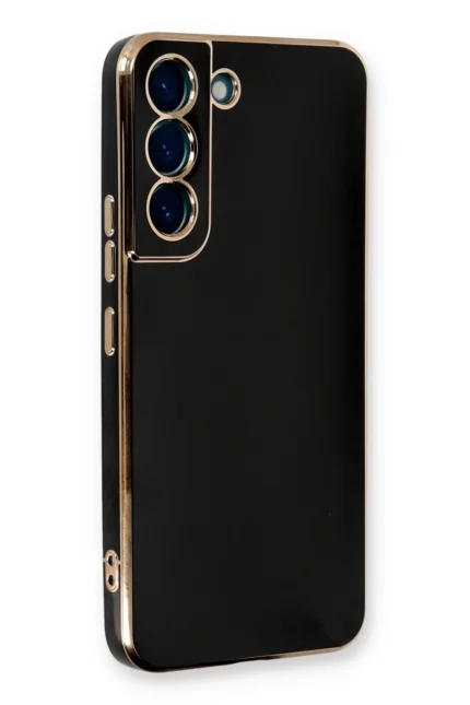 Uray store Samsung Galaxy S21 FE Kılıf Volet Silikon - Siyah