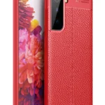 Uray store Samsung Galaxy S21 Kılıf Auto Focus Kapak - Kırmızı
