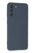 Uray store Samsung Galaxy S21 Kılıf Nano içi Kadife Silikon - Gri - Görsel 2