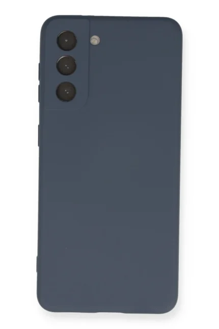 Uray store Samsung Galaxy S21 Kılıf Nano içi Kadife Silikon - Gri