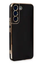 Uray store Samsung Galaxy S21 Kılıf Volet Silikon - Siyah - Görsel 3