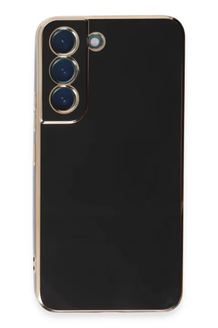 Uray store Samsung Galaxy S21 Kılıf Volet Silikon - Siyah