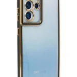 Uray store Samsung Galaxy S21 Ultra Kılıf Liva Lens Silikon - Siyah