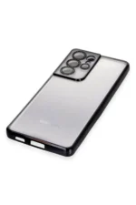 Uray store Samsung Galaxy S21 Ultra Kılıf Razer Lensli Silikon - Siyah - Görsel 4