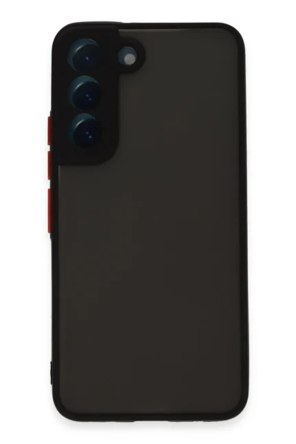 Uray store Samsung Galaxy S22 Kılıf Montreal Silikon Kapak - Siyah