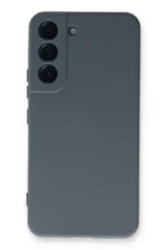 Uray store Samsung Galaxy S22 Plus Kılıf Nano içi Kadife Silikon - Gri