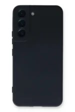 Uray store Samsung Galaxy S22 Plus Kılıf Nano içi Kadife Silikon - Lacivert