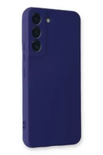 Uray store Samsung Galaxy S22 Plus Kılıf Nano içi Kadife Silikon - Mor - Görsel 2