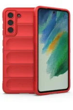 Uray store Samsung Galaxy S22 Plus Kılıf Optimum Silikon - Kırmızı