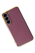 Uray store Samsung Galaxy S22 Plus Kılıf Volet Silikon - Kırmızı - Görsel 2