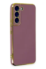 Uray store Samsung Galaxy S22 Plus Kılıf Volet Silikon - Kırmızı - Görsel 3