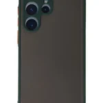Uray store Samsung Galaxy S22 Ultra Kılıf Montreal Silikon Kapak - Yeşil
