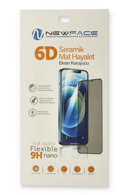 Uray store Samsung Galaxy S23 6D Mat Seramik Hayalet Nano Ekran Koruyucu