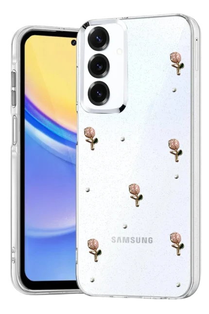 Uray store Samsung Galaxy S23 FE Fiyonk Desenli Kapak - Desen 6