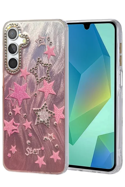 Uray store Samsung Galaxy S23 FE Kılıf Blade Aynalı Desenli Kapak - Desen 7
