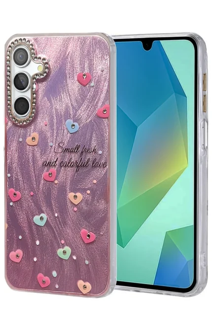 Uray store Samsung Galaxy S23 FE Kılıf Blade Aynalı Desenli Kapak - Desen 8