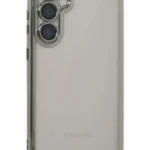 Uray store Samsung Galaxy S23 FE Kılıf Razer Lensli Silikon - Gümüş