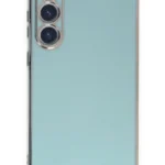 Uray store Samsung Galaxy S23 Kılıf Volet Silikon - Açık Yeşil
