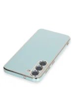 Uray store Samsung Galaxy S23 Kılıf Volet Silikon - Açık Yeşil - Görsel 3