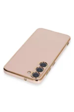 Uray store Samsung Galaxy S23 Kılıf Volet Silikon - Pembe - Görsel 3